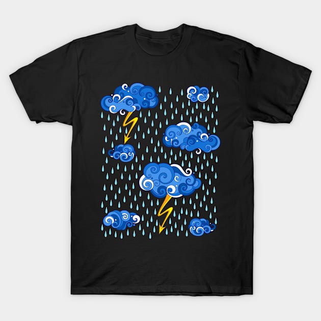 Fairytale Weather Forecast Print T-Shirt by lissantee